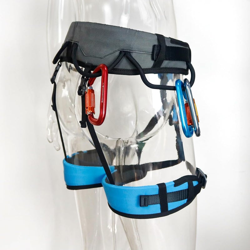 Newdoar Climbing Harness, Mountaineering Rock Climbing Harness, Men Women Tree Ice Climbing Half Body, Safety Belt Rappelling - Image 5